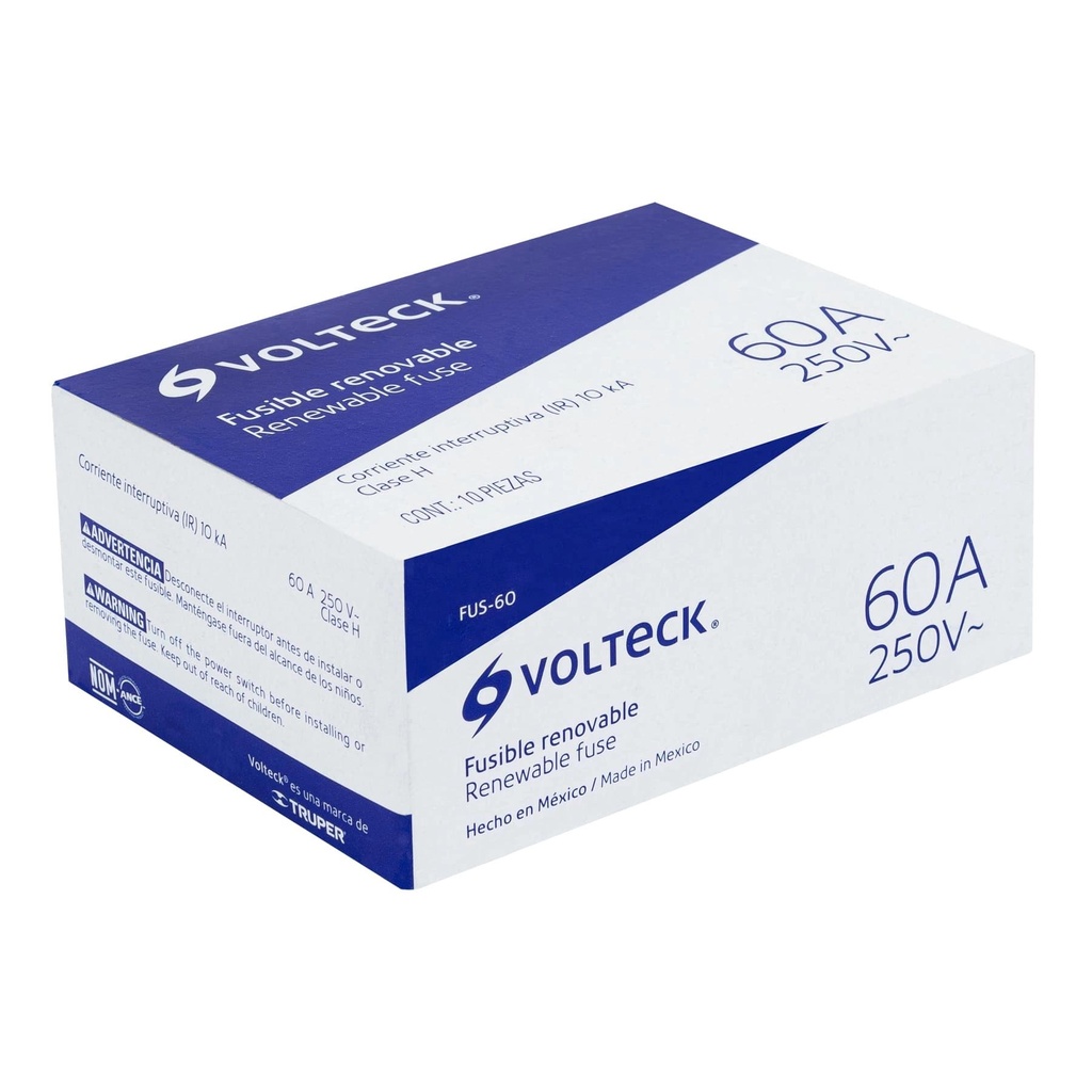 Fusible 60 A, Volteck