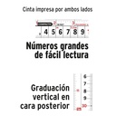 Flexómetro compacto contra impactos 5.5 m cinta 25 mm