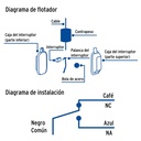 Flotador eléctrico con cable de 3 m, Foset