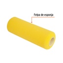 Felpa para rodillo, esponja 9 x 3/4', superficies rugosas