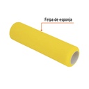 Felpa para rodillo, esponja 9 x 3/8', superficies lisas