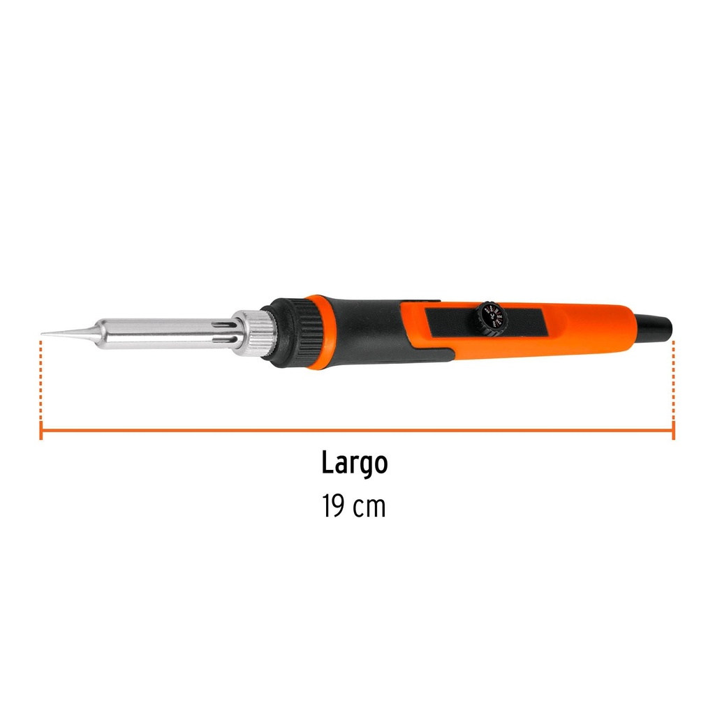 Cautín profesional electrónica de 25W, temperatura regulable