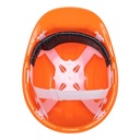 Casco de seguridad, ajuste de intervalos, naranja, Pretul