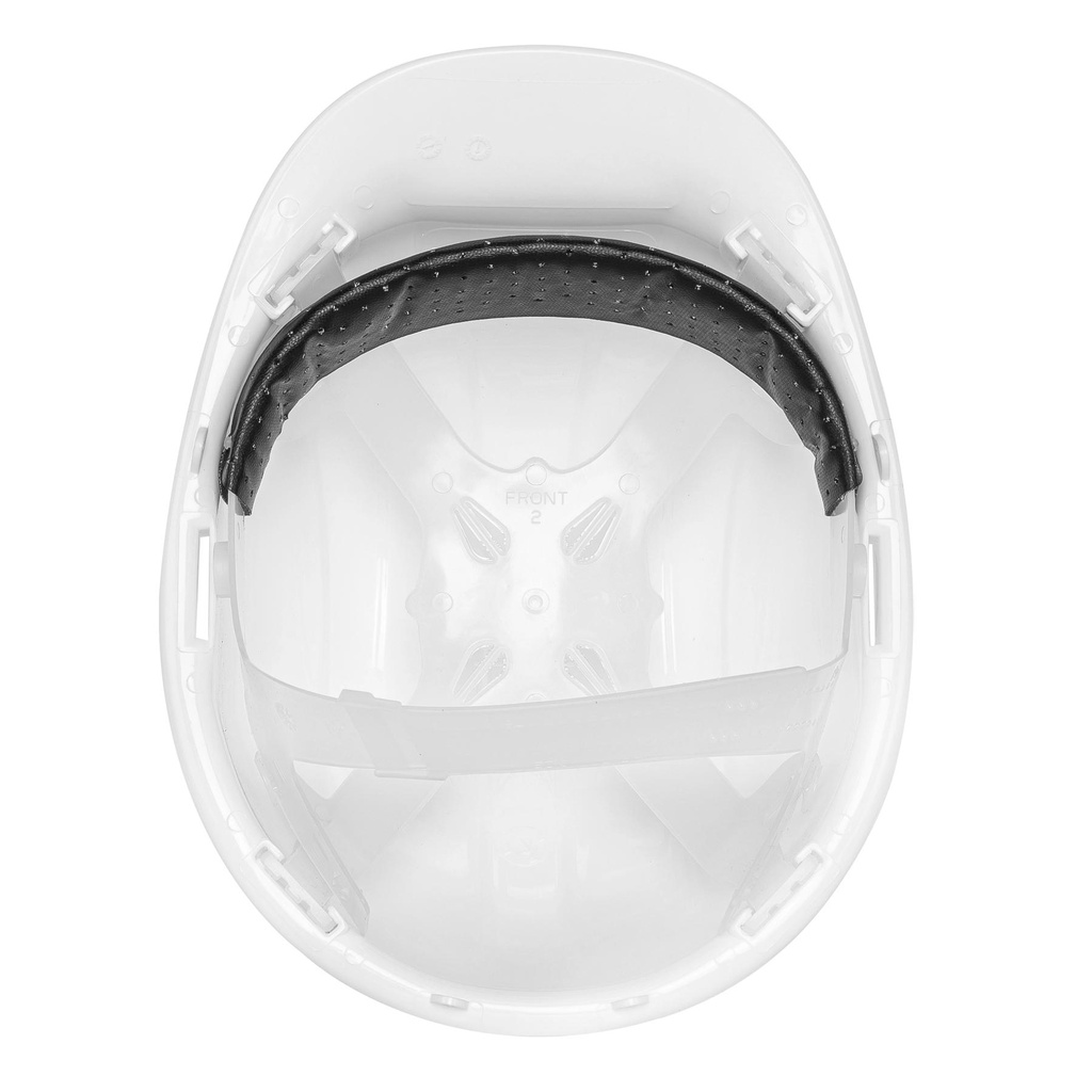 Casco de seguridad, ajuste de intervalos, blanco, Pretul