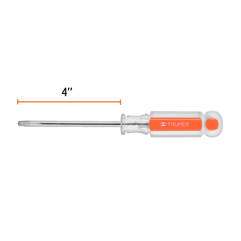 Desarmador punta Torx T 27 mango de acetato, Truper