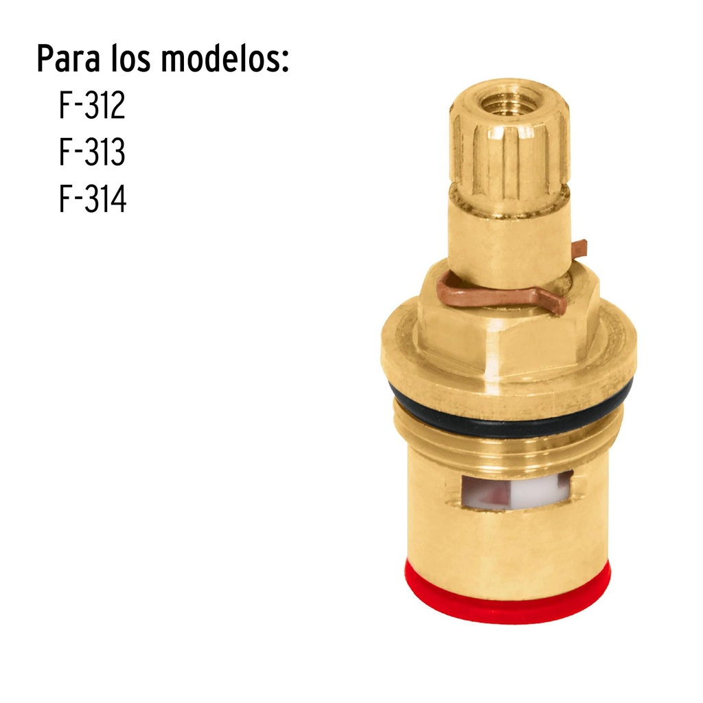 Cartucho cerámico para F-312, 313 y 314, Foset