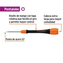 Desarmador de precisión pentalobe PL1 mango ergonómico