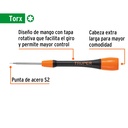 Desarmador de precisión punta torx T1 mango ergonómico