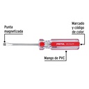 Desarmador plano 3/16 x 3' mango de PVC, Pretul