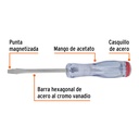 Desarmador plano de golpe 3/16' x 3', Truper Expert