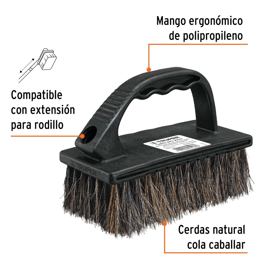 Cepillo para pintor para superficies semi-rugosas, Truper