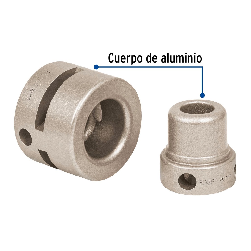 Dado para termofusora de 1/2' (20 mm), Foset