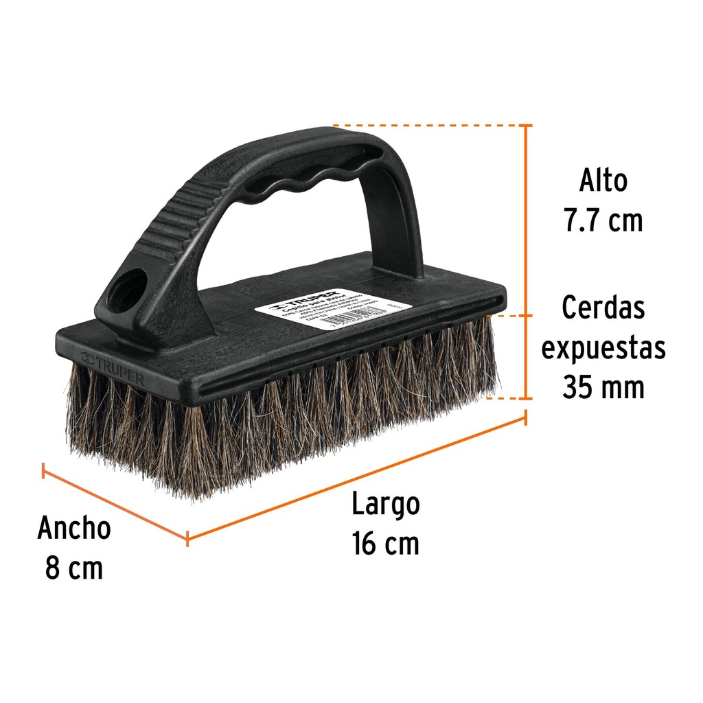 Cepillo para pintor para superficies extra-rugosas, Truper