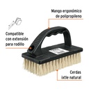 Cepillo para pintor para limpieza con cerdas ixtle, Truper