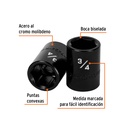 Dado de impacto de 3/4', 6 puntas, cuadro 1/2', Truper