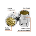 Dado de 1-5/16', 12 puntas, cuadro 3/4', Truper