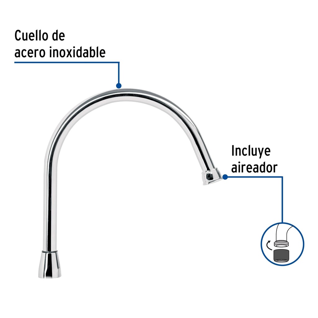 Cuello de repuesto para fregadero, Foset