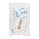 Céspol flexible p/lavabo y fregadero, polipropileno, blanco