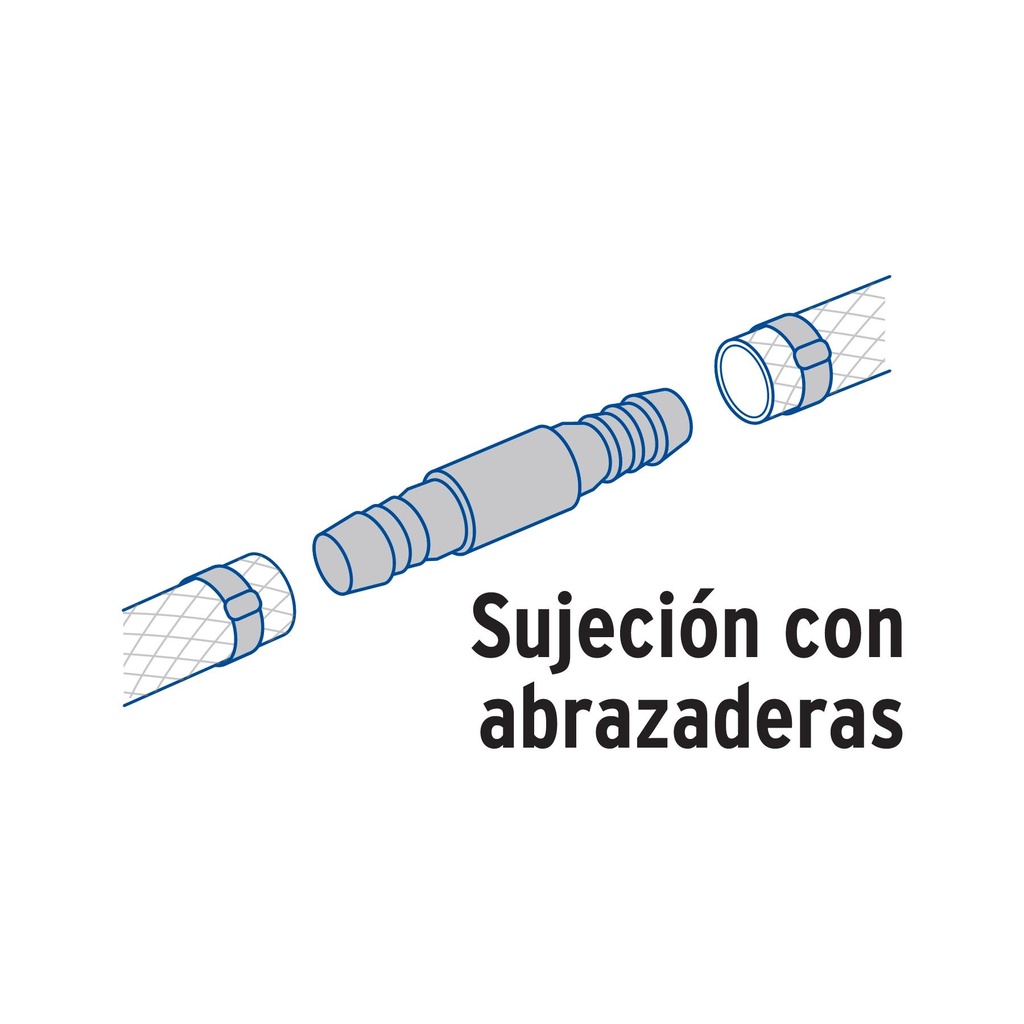 Cople inserción de 1' de polipropileno, Foset