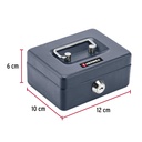 Caja para dinero, 12 cm, Hermex