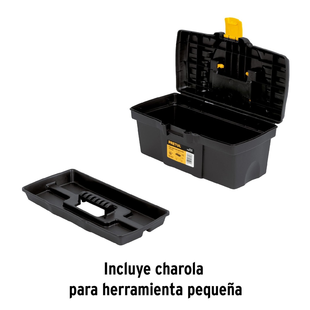 Caja para herramienta de 16', Pretul