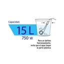 Calentador #4 de 15 L de inmersión 750 W p/agua, Volteck