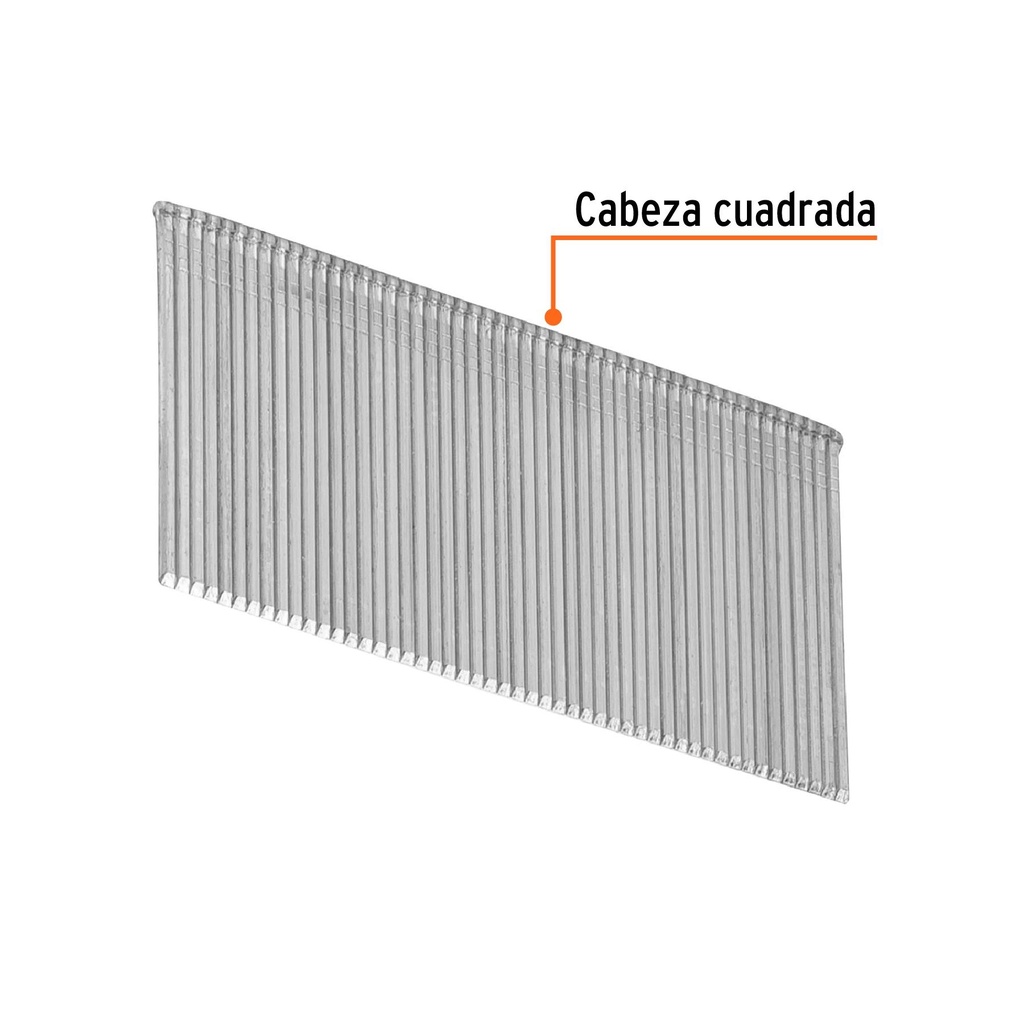 Caja con 2500 clavos calibre 16, 38 mm para CLNE-16, Truper