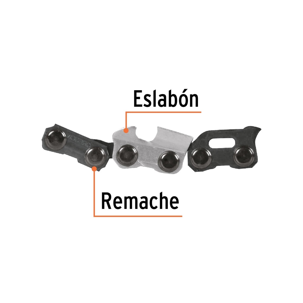 Cadena de repuesto 18' para motosierra a gasolina, Truper