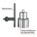 Broquero uso rudo con llave, 3/8', Truper