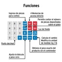 Báscula capacidad 40 kg electrónica multifunciones, Pretul