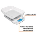 Báscula digital con tazón para cocina, 5kg, Truper