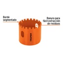 Brocasierra diamante 2' borde segmentado, Truper