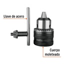 Broquero de 1/2' con llave, Truper