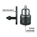 Broquero de 3/8' con llave, Pretul