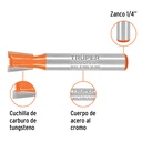 Broca para router, cola de pato, 5/16'