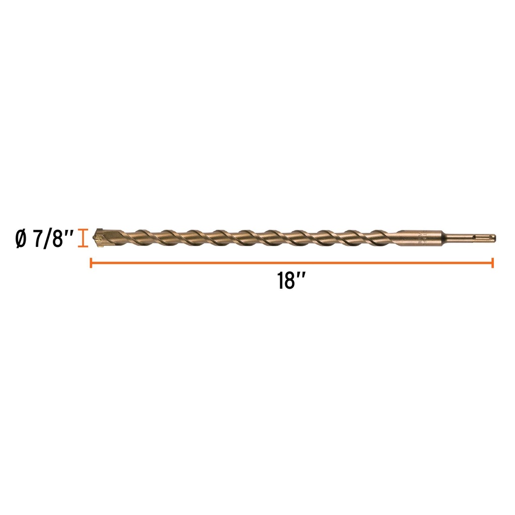 Broca SDS Plus 7/8 x 18', Truper