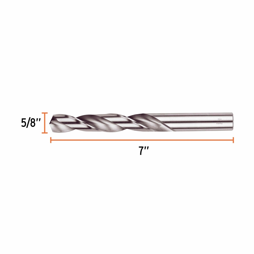 Broca HSS 5/8' Trusilver para metal, Truper