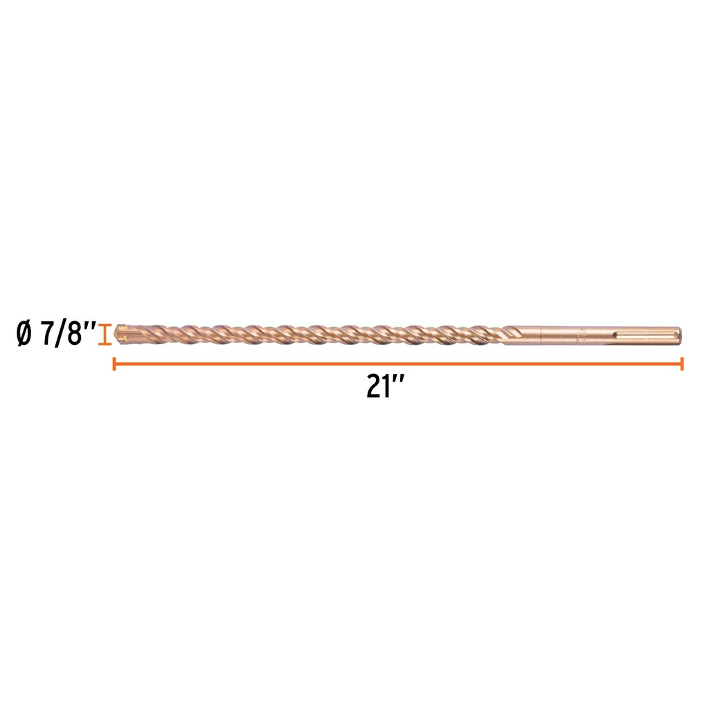 Broca SDS Ma x de 7/8 x 21', Truper