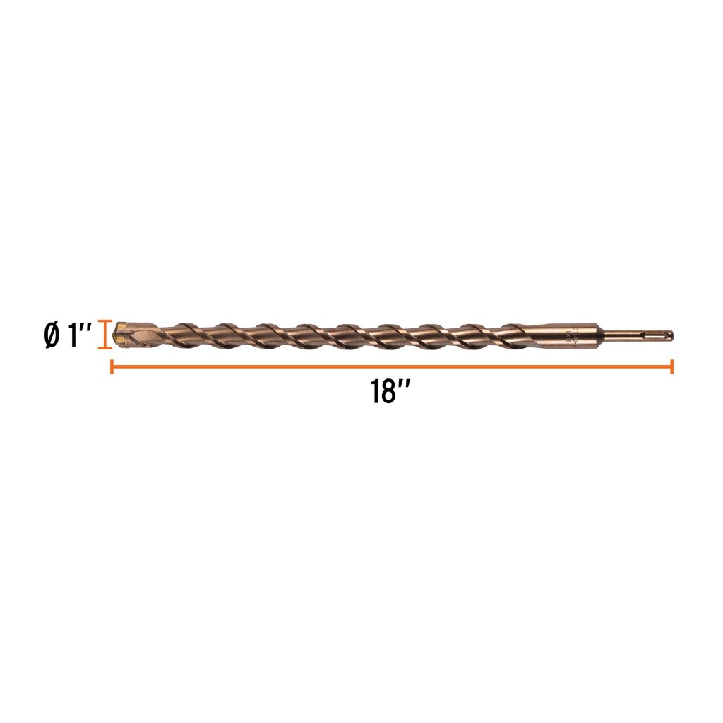 Broca SDS Plus 1 x 18', Truper