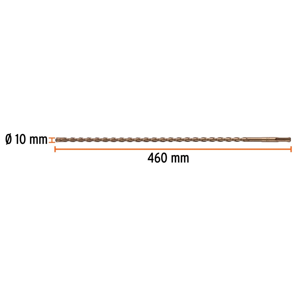 Broca SDS Plus 10 x 460 mm, Truper