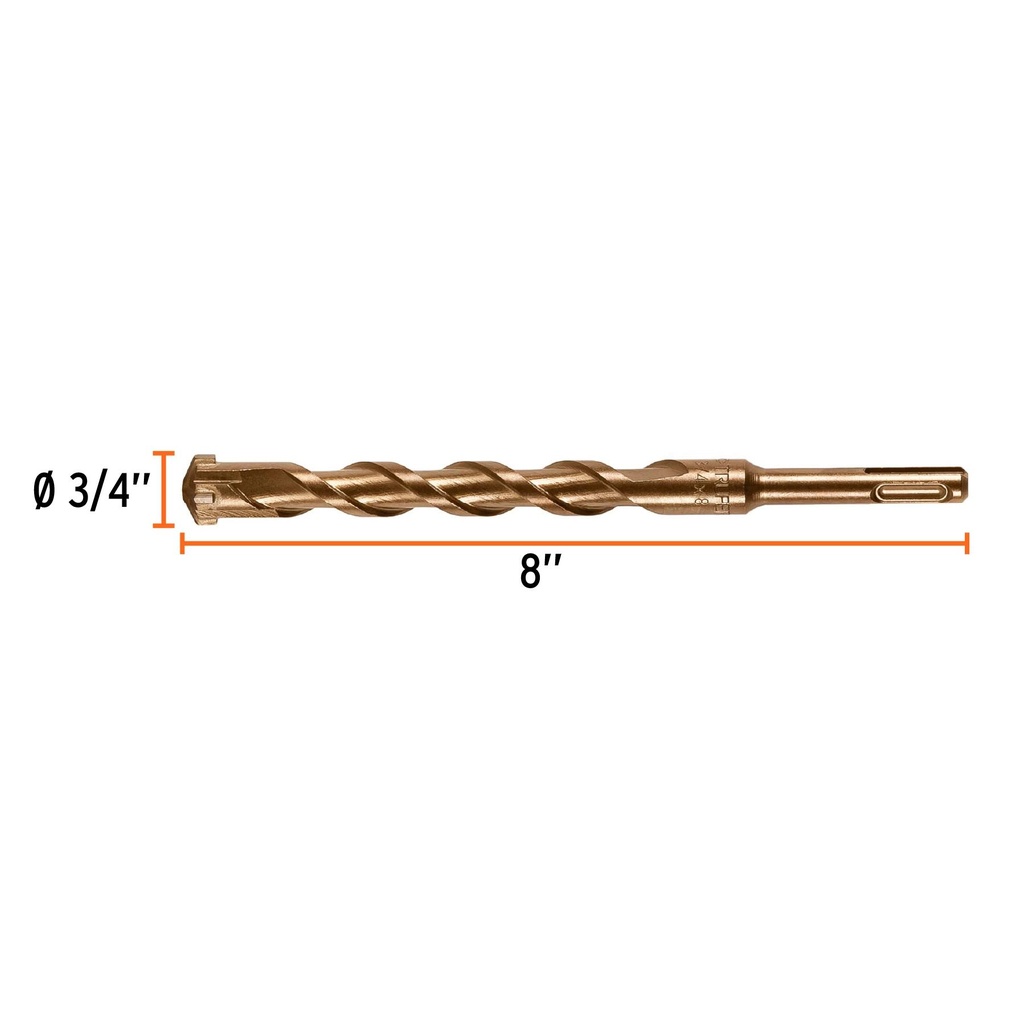 Broca SDS Plus 3/4 x 8', Truper