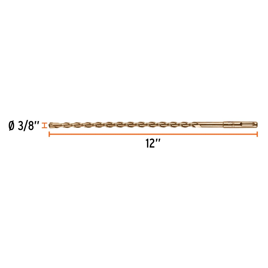 Broca SDS Plus 3/8 x 12', Truper