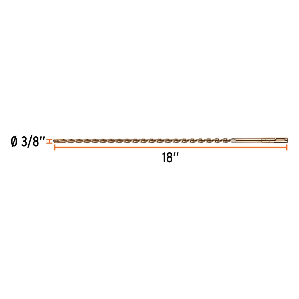 Broca SDS Plus 3/8 x 18', Truper