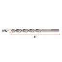 Broca HSS 11/32' Trusilver para metal, Truper