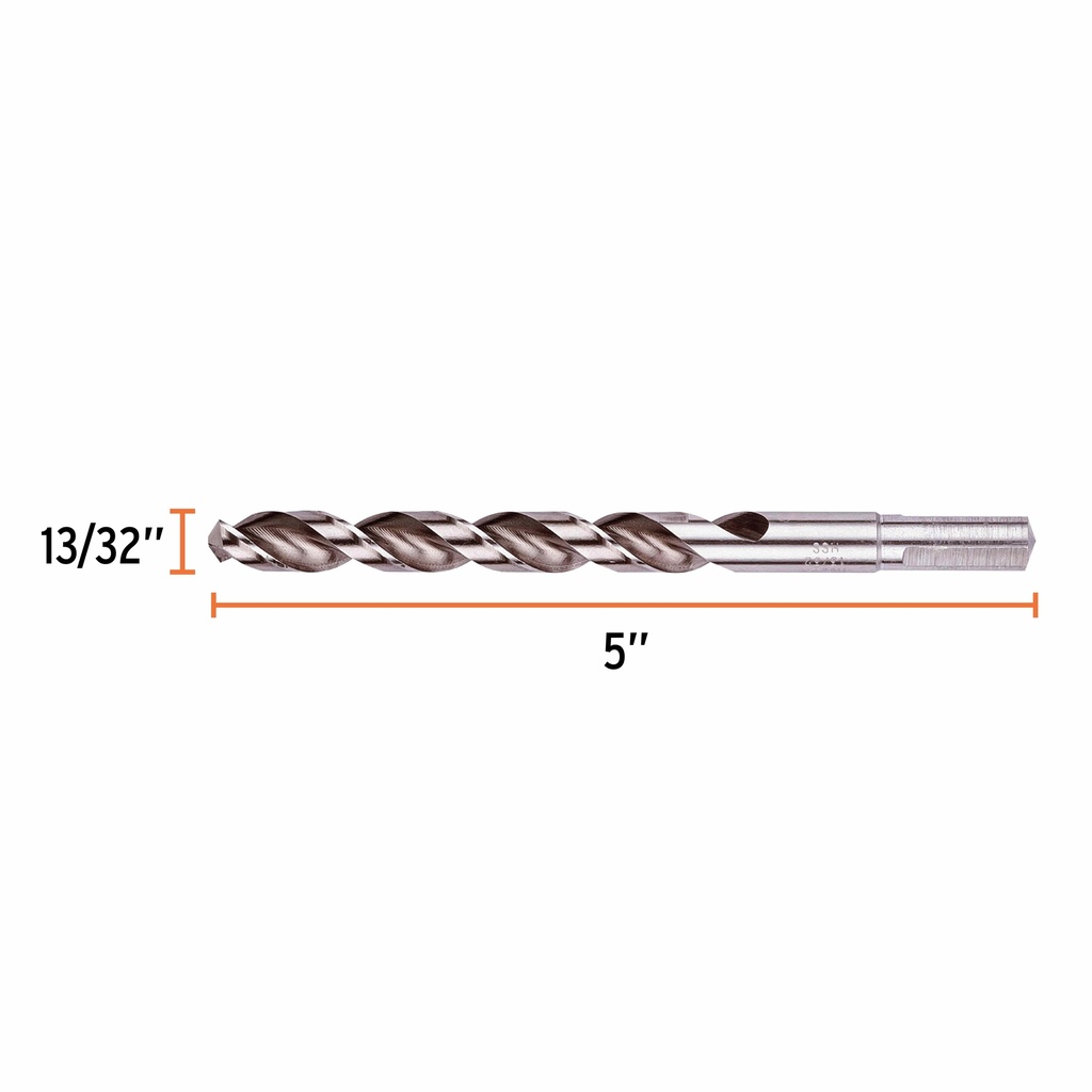 Broca HSS 13/32' Trusilver para metal, Truper