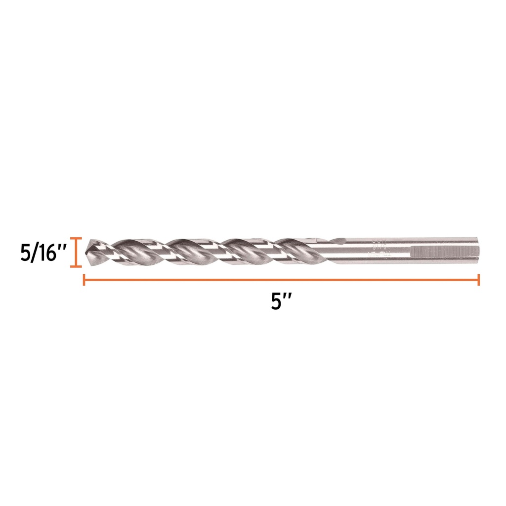 Broca HSS 5/16' Trusilver para metal, Truper