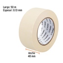 Cinta masking tape de 2' x 50 m, Truper