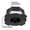 Bote integral de 8 cm, aro interno de 8 cm, Volteck