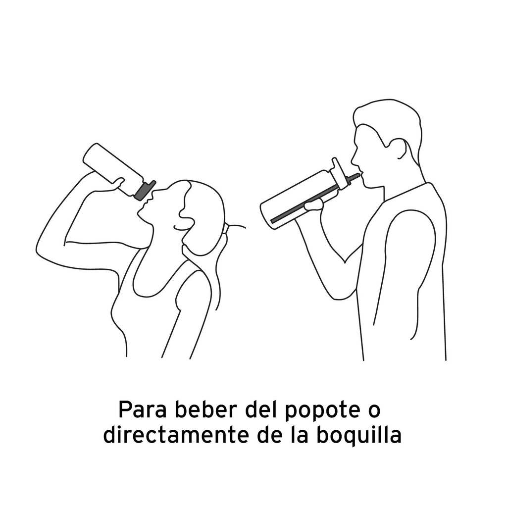 Botella de aluminio de 750 ml, Truper