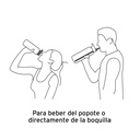 Botella de aluminio de 750 ml, Truper